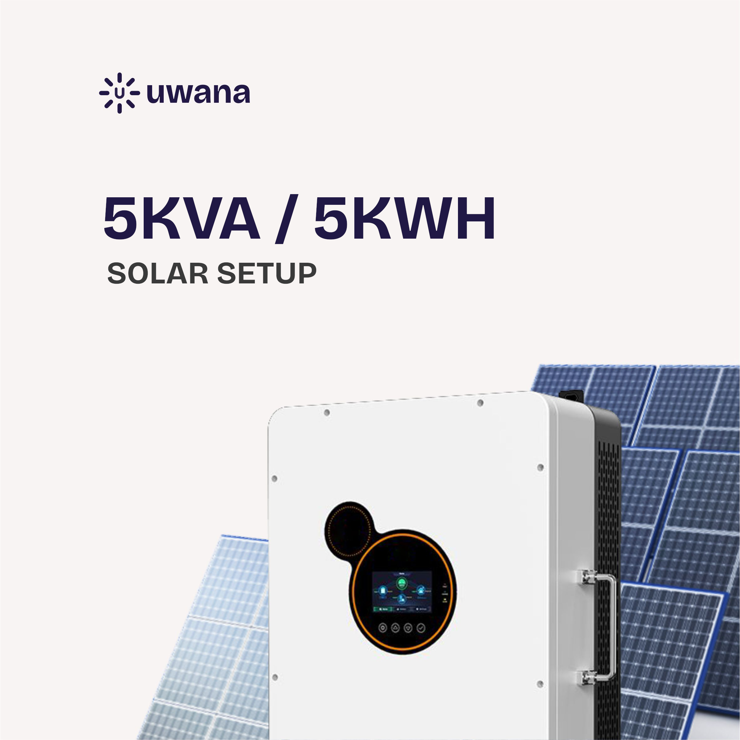 5kva · 5kWh Uwana solar package